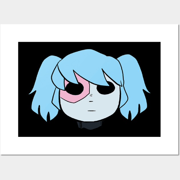 Sally Face Wall Art by WiliamGlowing